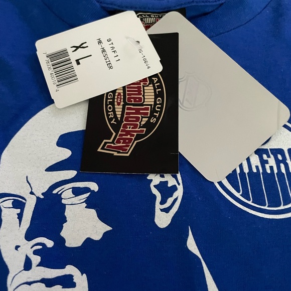 XL Mark Messier Ladies two tone long sleeve t-shirt.  New with tags. - Picture 4 of 5